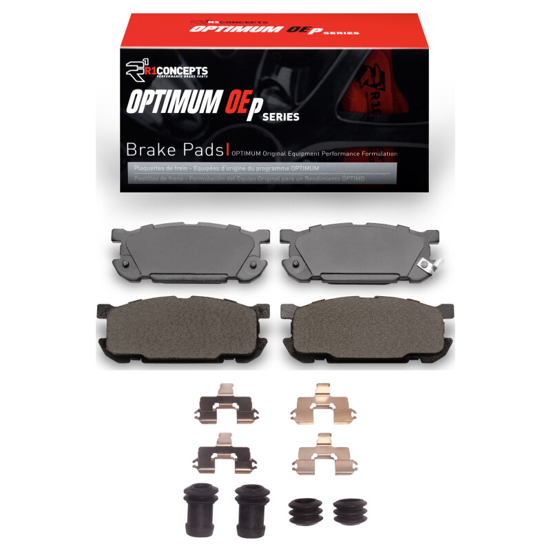 Mazda Miata Brake Pads - Rear - R1 Concepts - Optimum OE - `01-`05
